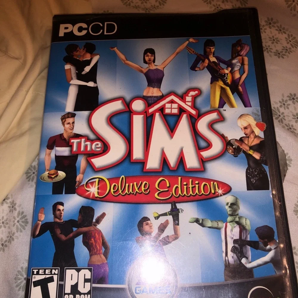 The Sims Deluxe Edition PC Game Vintage
